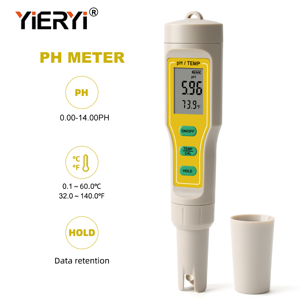 Ph Meter Digital Water Tester - Yieryi Digitale Ph-03 PH Meter 0,01