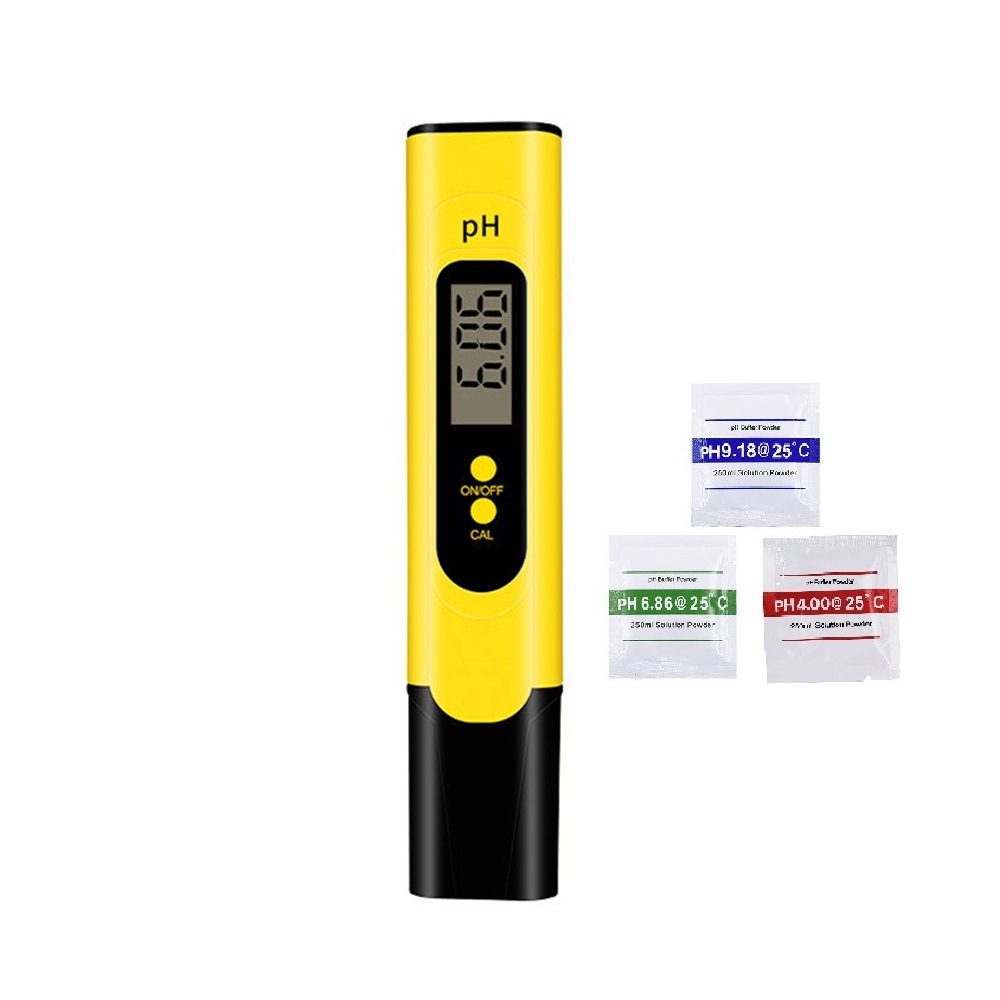 Ph Meter Digital Water Tester - Digitales PH-Messgerät, automatisch, 0,01 mit 3