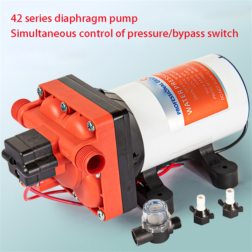 Mini Peristaltic Pump 12V - 42er Serie RV Wasserpumpe, elektrische Membranpumpe,
