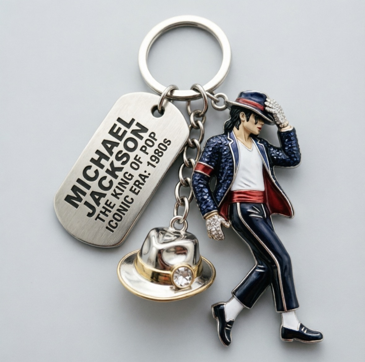Packaging - Michael Jackson Schlüsselanhänger Rucksack Taschen Anhänger