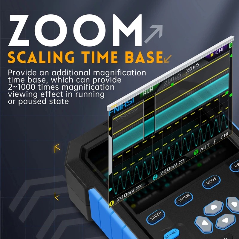 FNIRSI DPOX180H Handgehaltenes – Fnirsi Digital Oscilloscope Handheld Bewertung und Preis