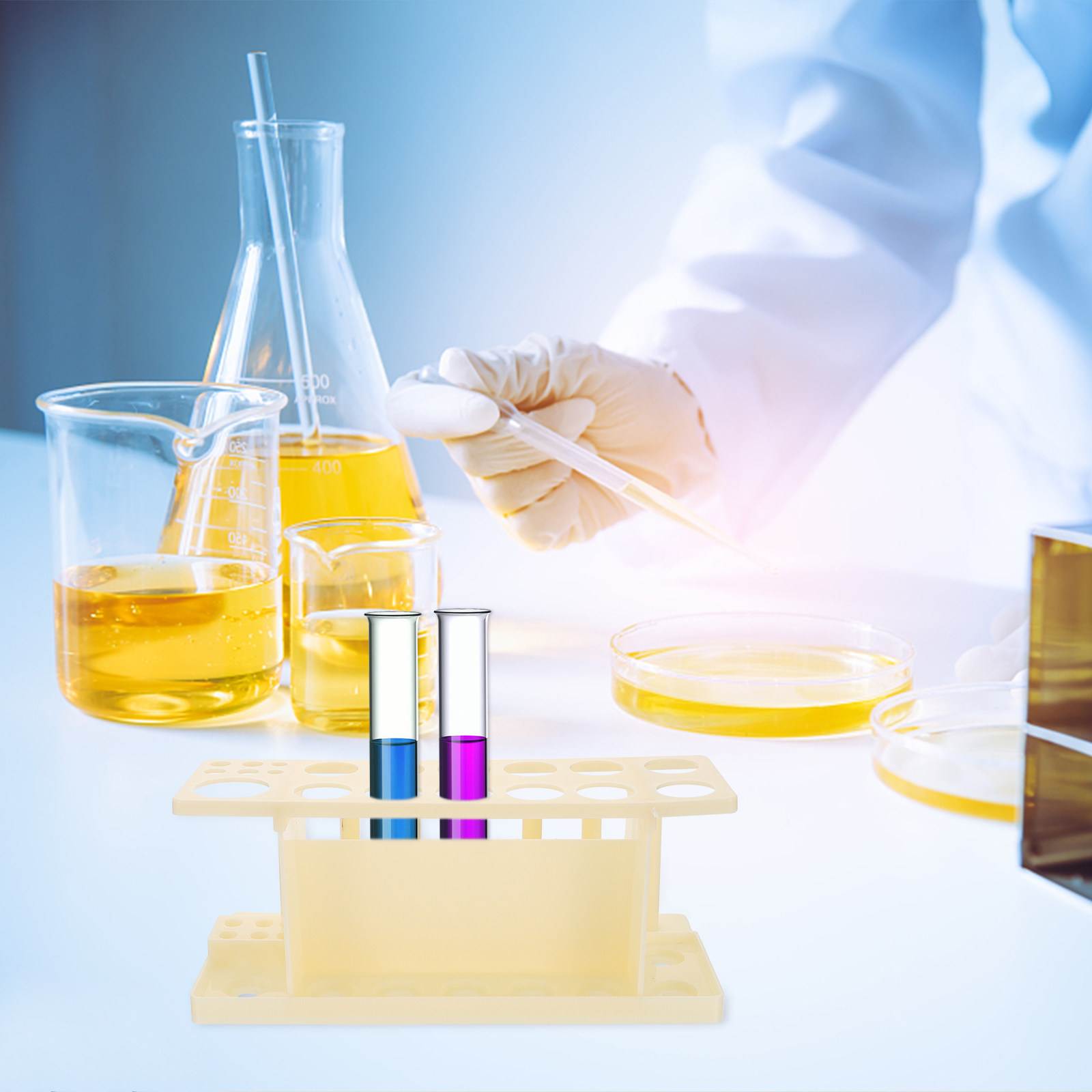 Reagenzglasständer aus Holz, L – Lab Equipment Bewertung und Preis
