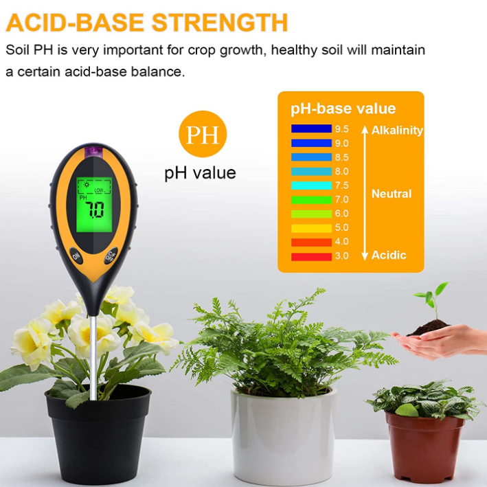 4-in-1 PH-Licht-Temperatur-Feu – Ph Meter Digital Water Tester Bewertung und Preis