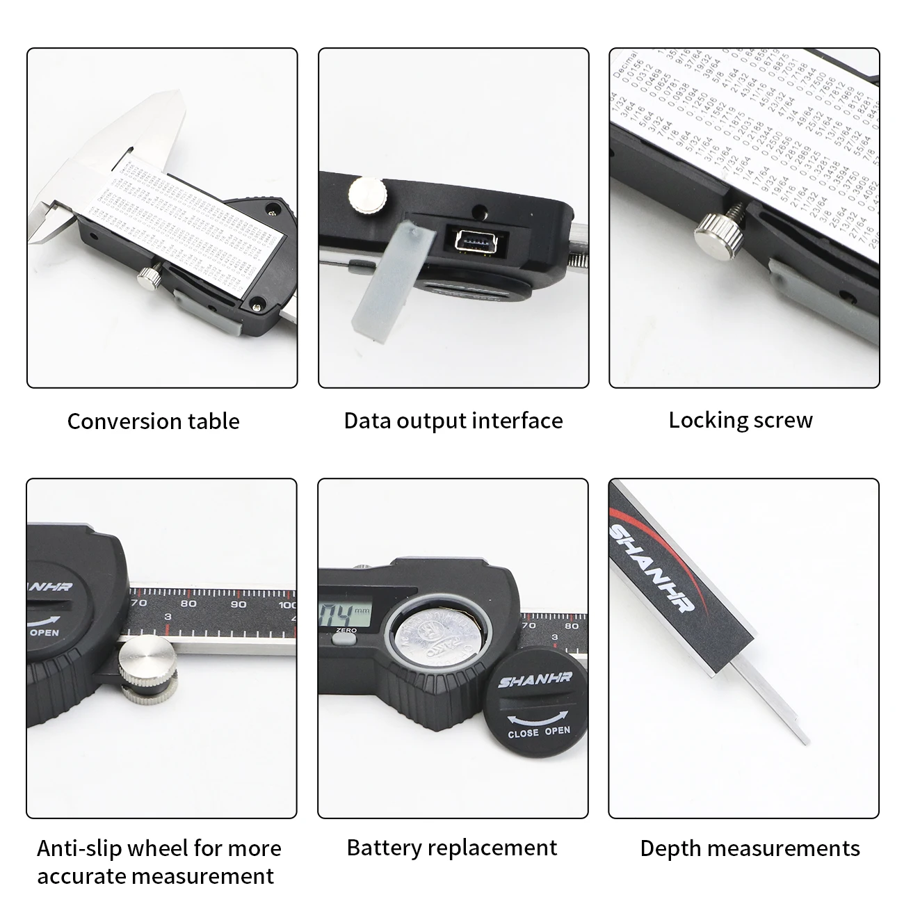 SHANHR IP54 150 mm Elektronisc – Digital Caliper 150Mm Stainless Steel Bewertung und Preis