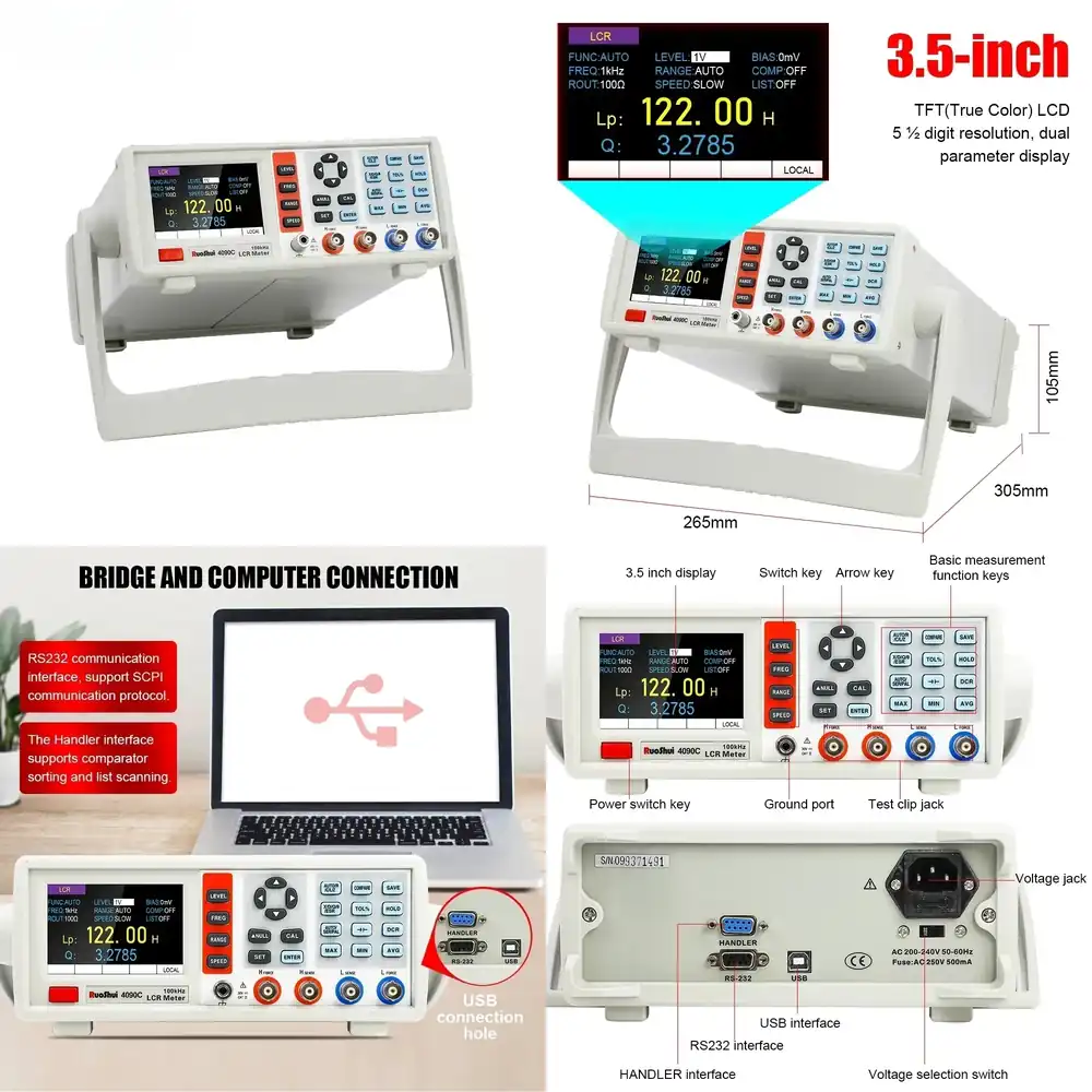 Digitales LCR-Messgerät für De – Test Instruments Bewertung und Preis